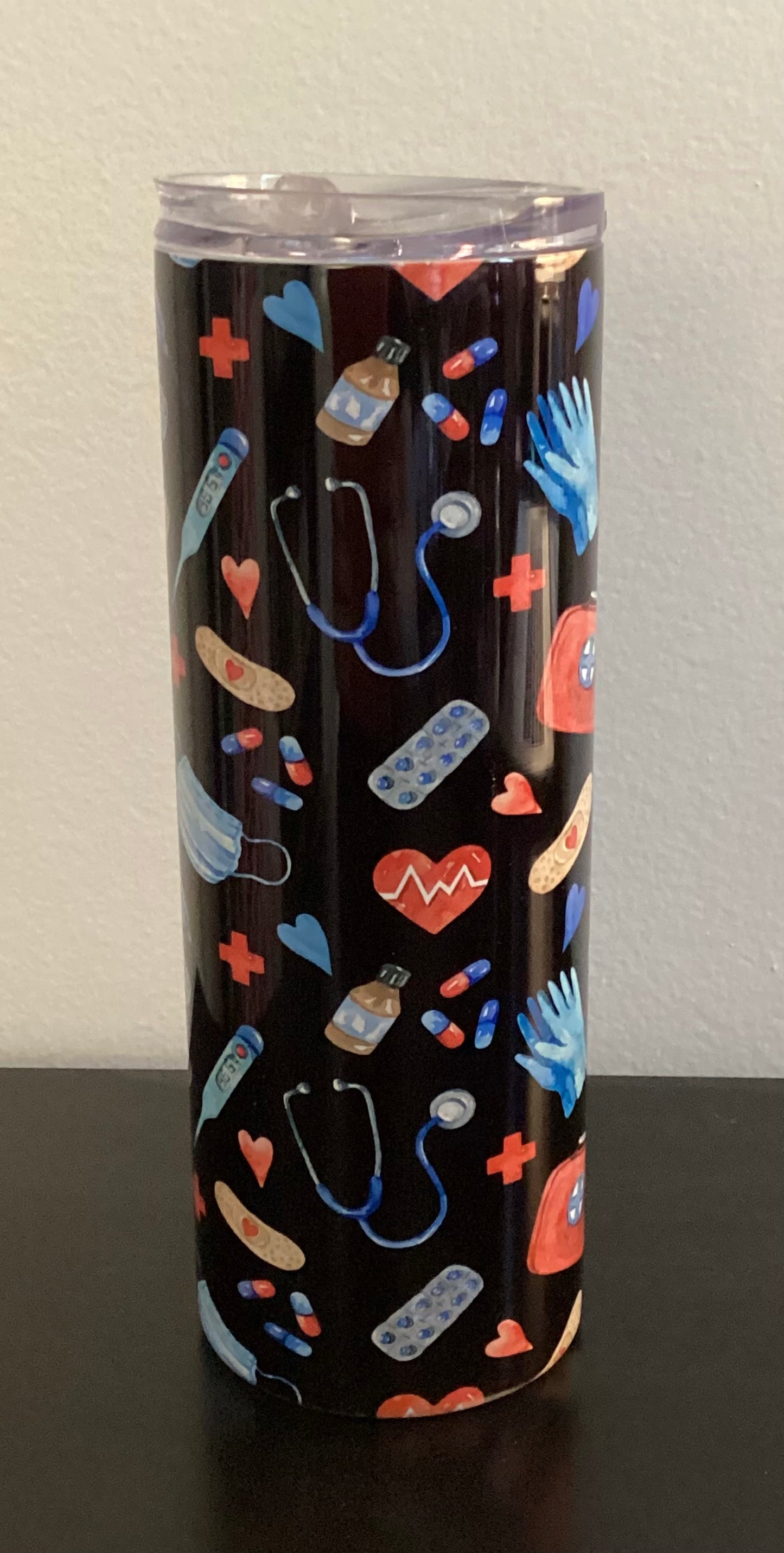 Black Medical Tumbler