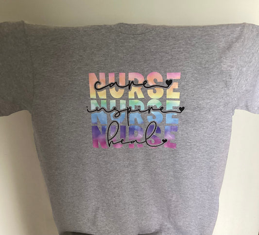 Care Inspire Heal T-shirt