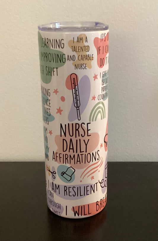 Nurse Affirmation Tumbler